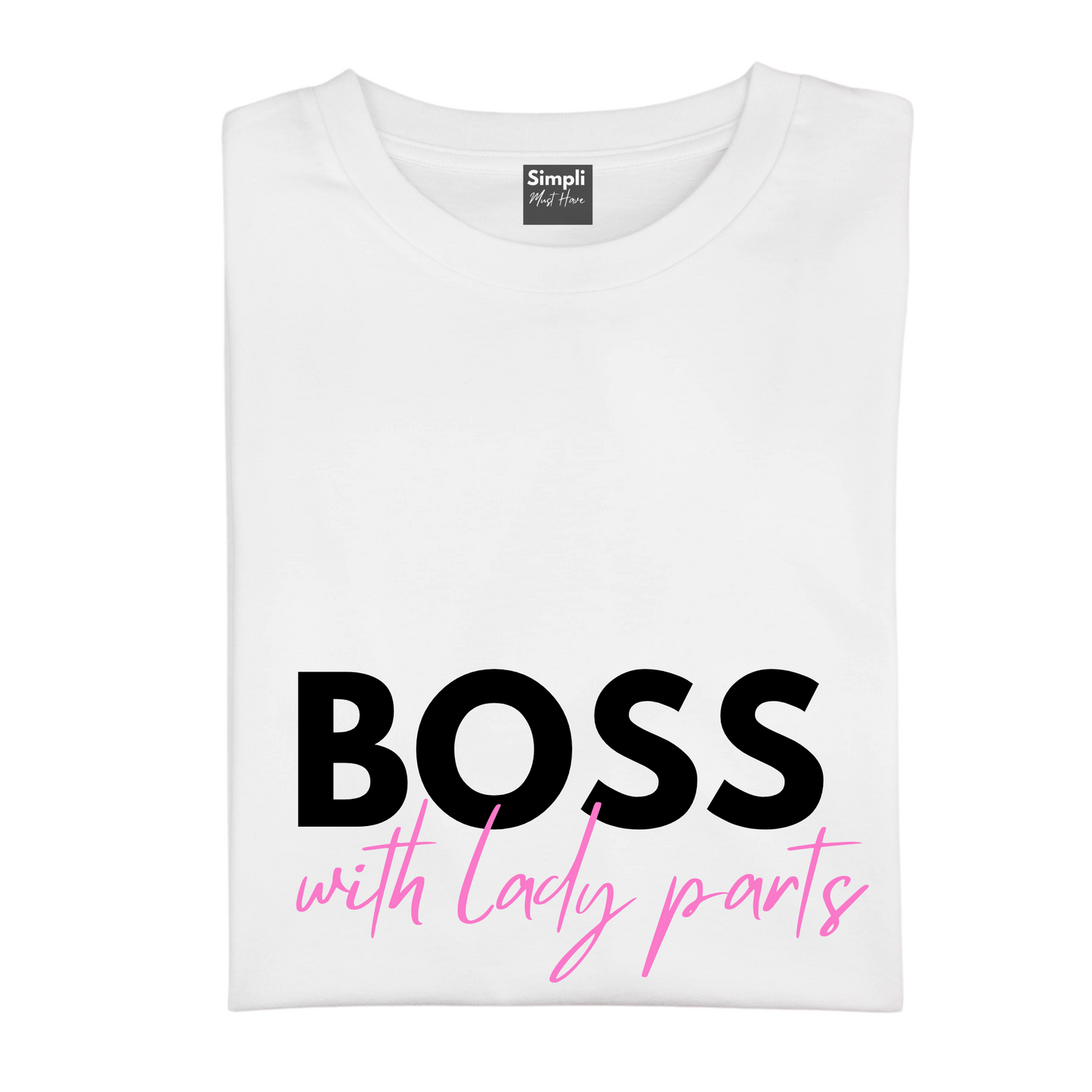 BOSS with Lady Parts Tee