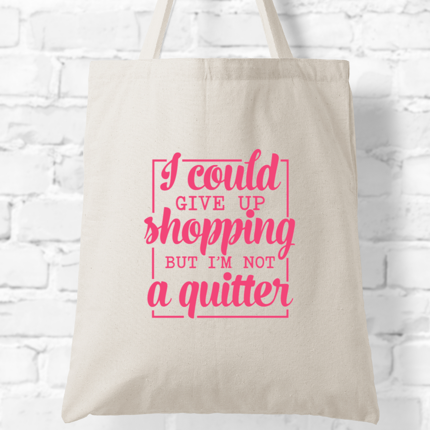 No Quitter Tote Bag